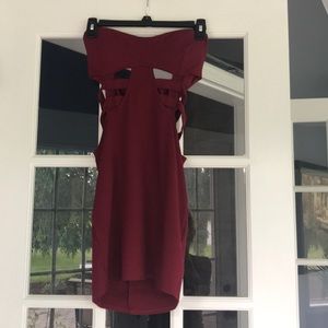Charlotte Russe strapless dress